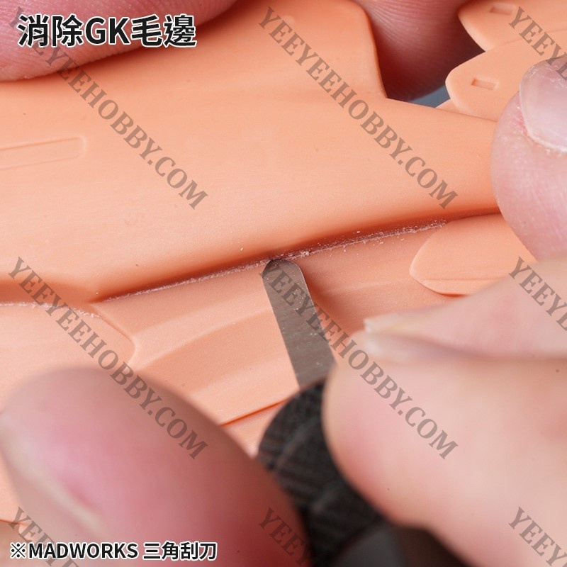 DỤNG CỤ MÔ HÌNH MADWORKS - MŨI CẠO TAM GIÁC TRIANGULAR SCRAPER