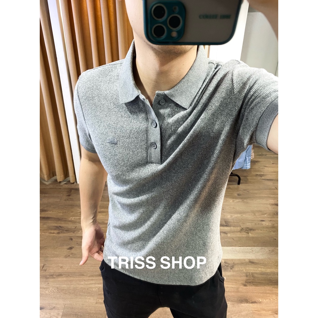 Áo Polo Nam LCST Cá Cùng Màu 8 Form Slimfit