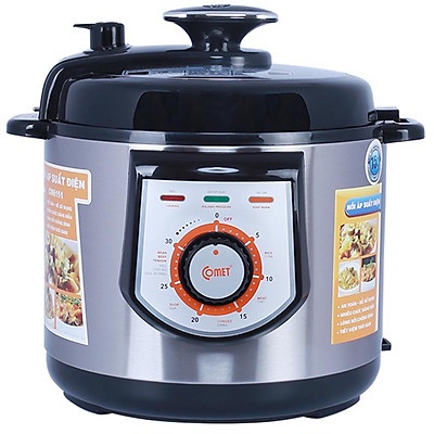 ]] BỘ 3 DĨA DÂU --- Nồi Áp suất điện Comet - CM6151 - 6L