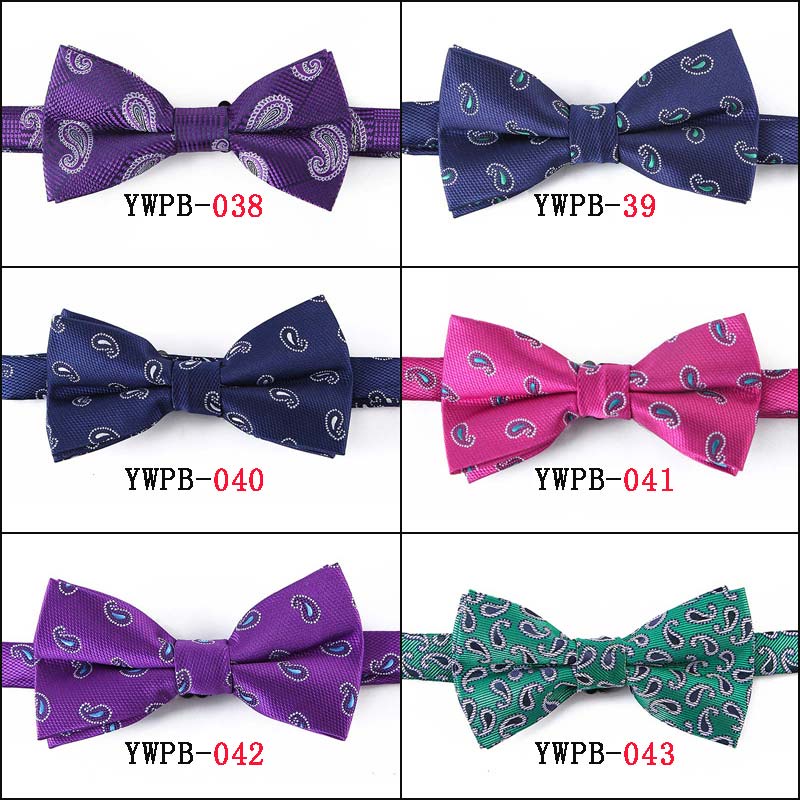 Cà Vạt Nơ Họa Tiết Độc Đáo Chất Lượng Cao 12CM * 6CM