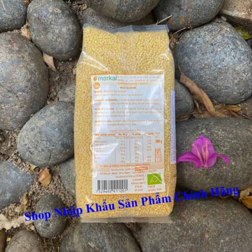 [CHÍNH HÃNG] Hạt kê hữu cơ Markal 500g từ Pháp