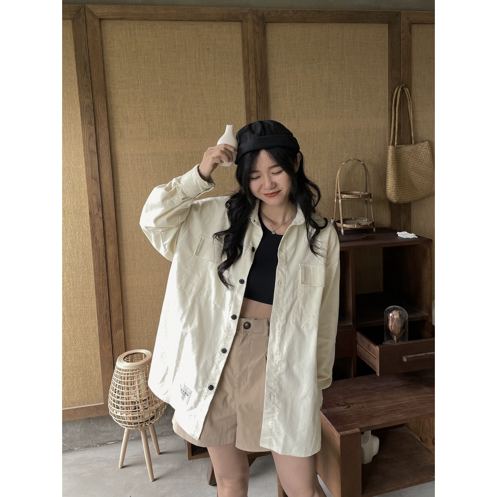Áo sơ mi nhung MENTAL® CODUROY FLANNEL SHIRT