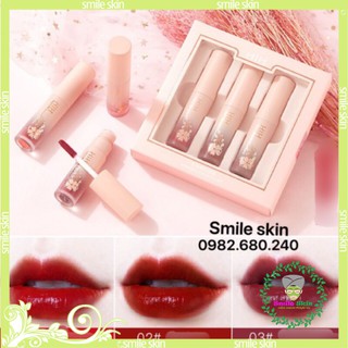 Set 3 son kem hih silky lipglaze chính hãng