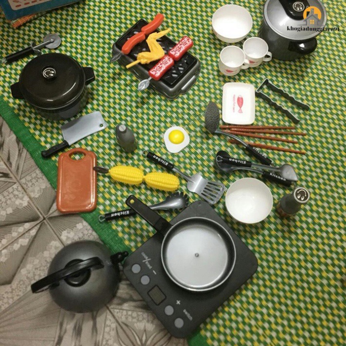 Bộ đồ chơi nấu ăn cho bé - Bộ nấu ăn 36 món