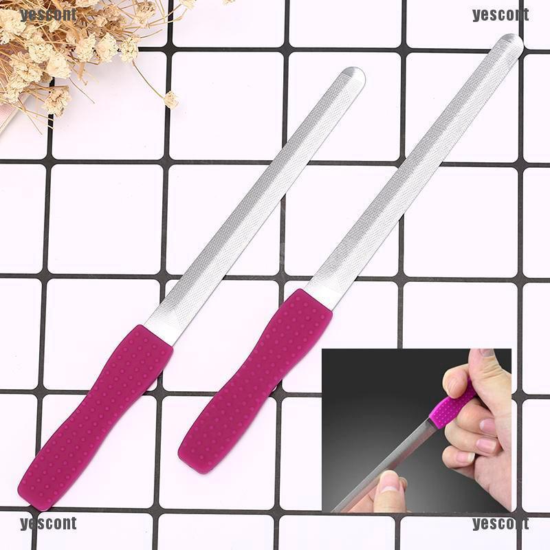 Yc☀Bộ 2 Cây Dũa Móng Tay Hai Mặt Chống Trượt