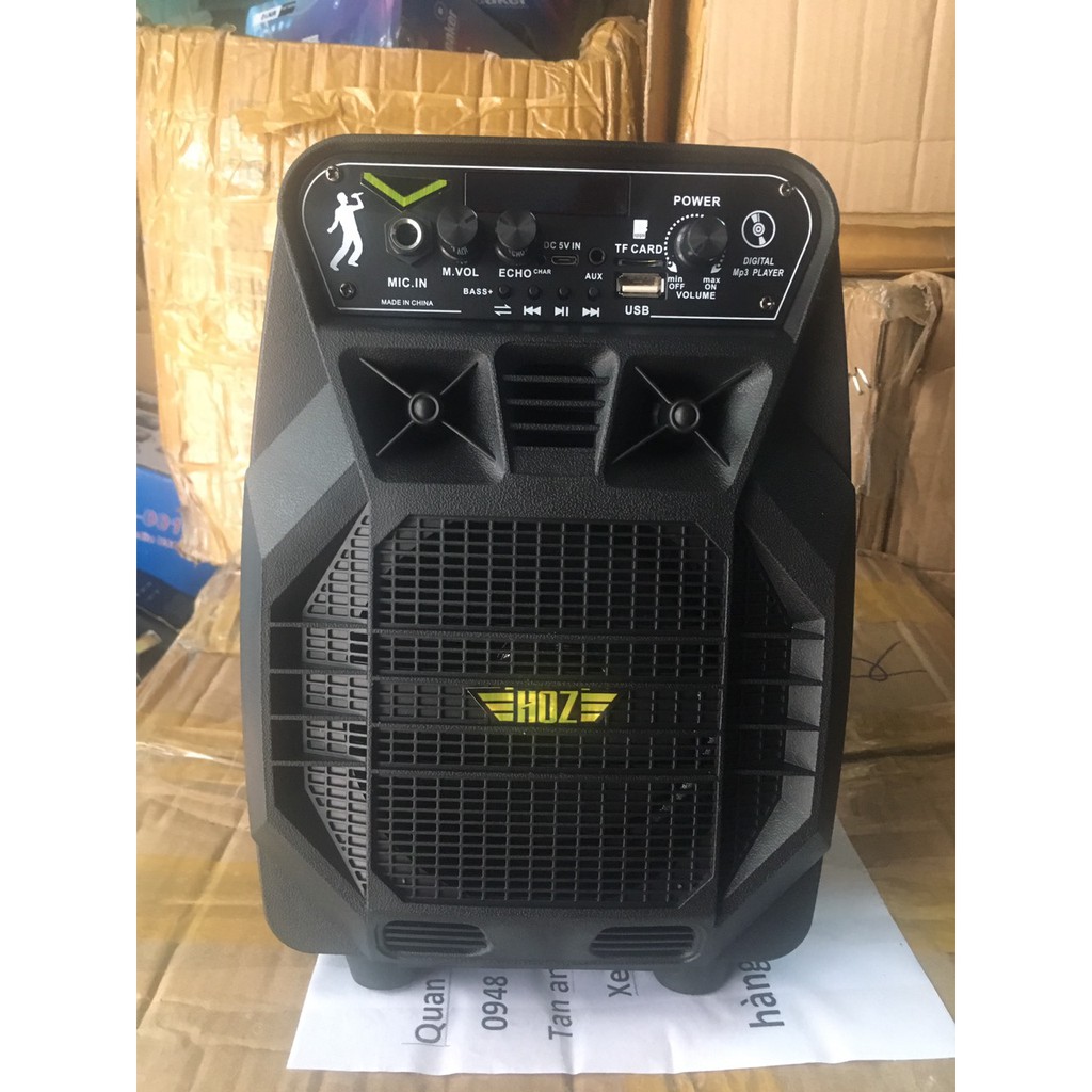 Loa Di Động Mini hqz  M10  Tang Mic Không Day  TẶNG  COMBO 40K