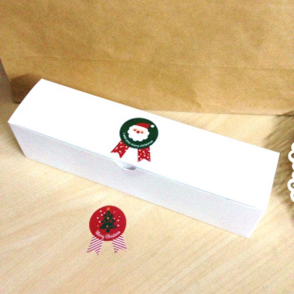 Miếng Dán Trang Trí Quà Tặng Đa Năng Hình Cây Thông / Người Tuyết / Kẹo Merry X 'Mas Kiểu Vintage
