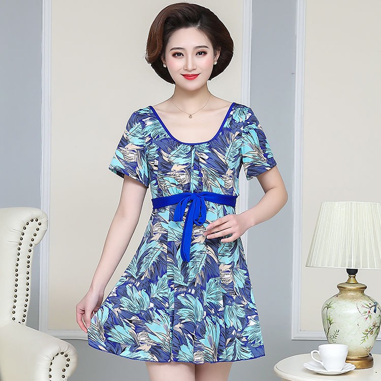 Bộ Đồ Bơi Kín Đáo Cho Phụ Nữ Trung Niên 200kg | BigBuy360 - bigbuy360.vn