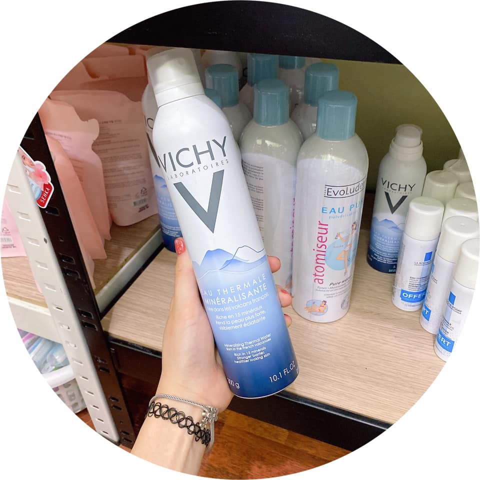 Xịt khoáng vichy pháp ( Sẵn 150ml và 300ml)