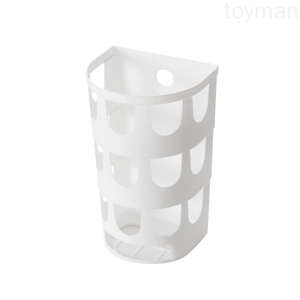 Giá Đỡ Túi Rác Gắn Tường Bằng Nhựa Đa Năng Tiện Dụng Cho Nhà Bếp