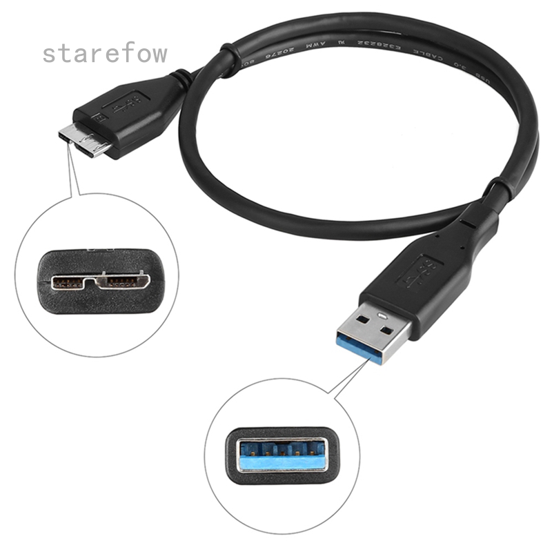 Dây Cáp Chuyển Đổi Tốc Độ Cao Usb 3.0 Type A Sang Đầu Cắm Cho Ổ Đĩa Cứng Hdd