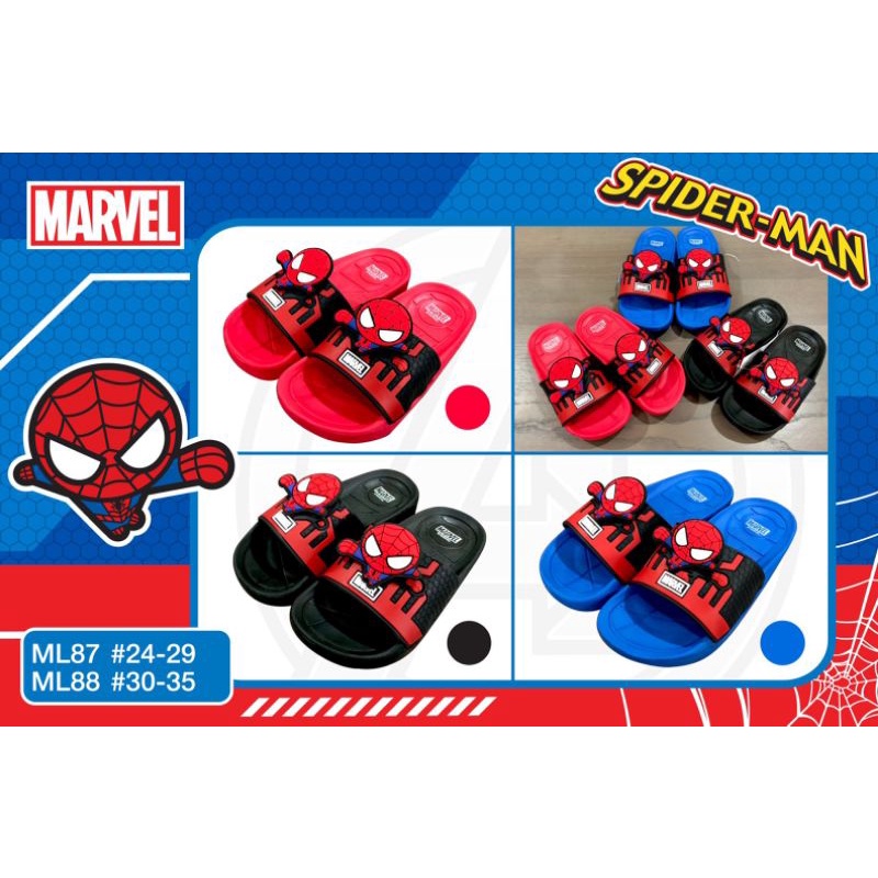 Dép bé trai siêu nhân nhện hàng Thái Lan siêu nhẹ ML88