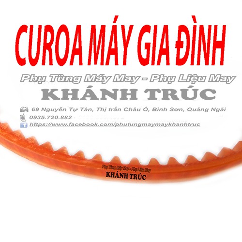 2 sợi dây Curoa máy may (khâu) gia đình