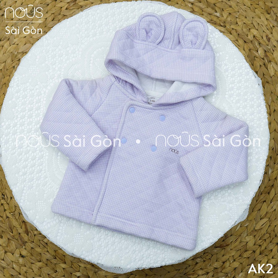 Áo khoác Nous chần bông siêu mềm, nhẹ - 2 màu - mẫu 2022