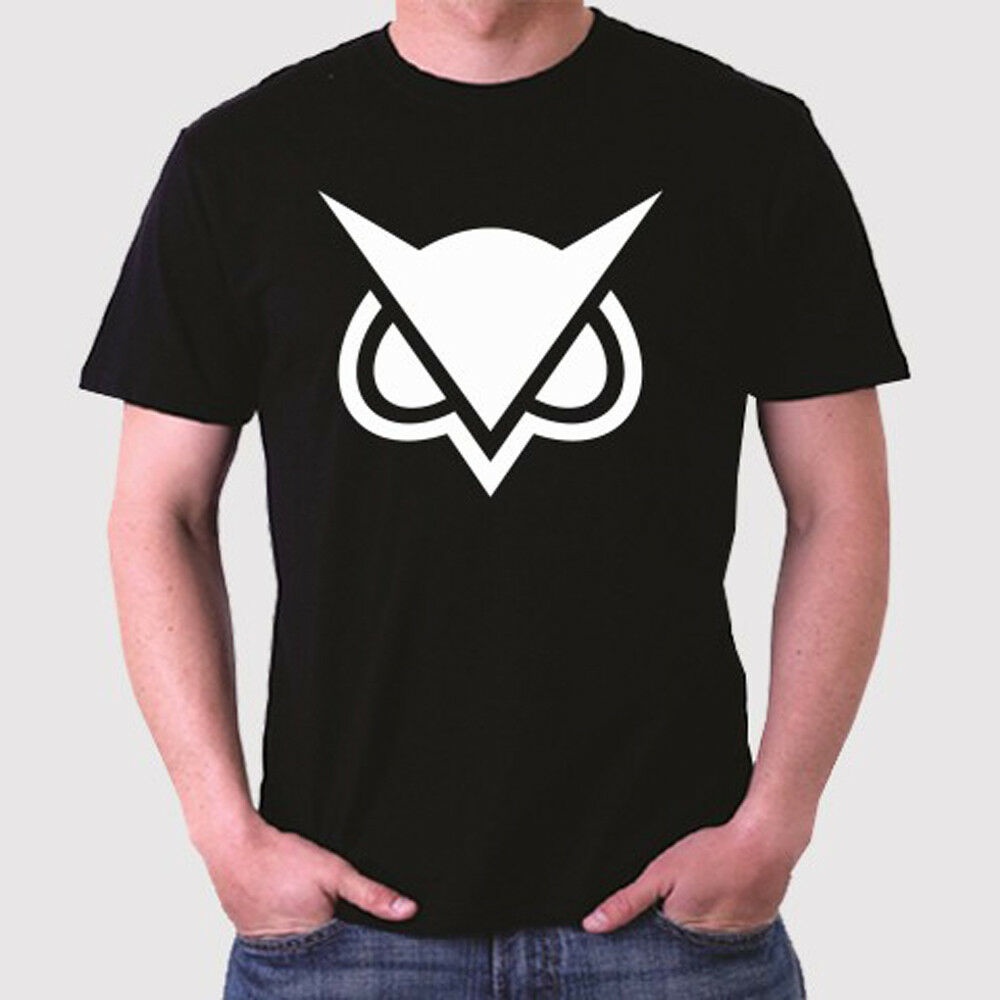 Vanos Gaming Owl Logo Áo thun nam ngoại cỡ thời trang