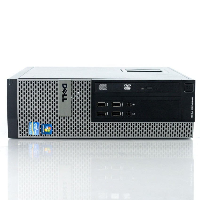Máy tính đồng bộ DELL OPTIPLEX 7010 SFF + Màn hình Dell 24inch Full HD (Core I7 3770, Ram 8GB, SSD 120GB) + Quà Tặng | BigBuy360 - bigbuy360.vn