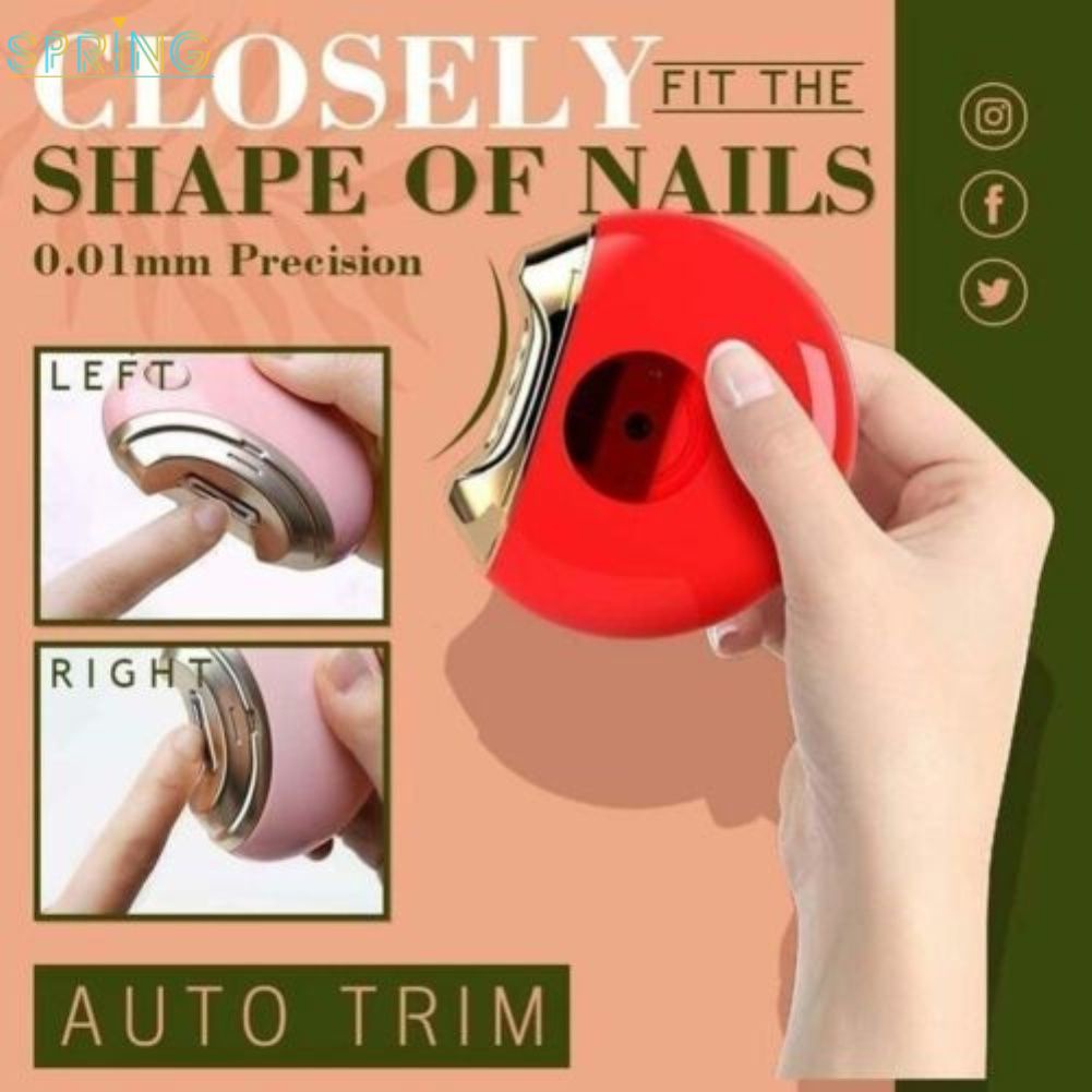 Điện Bấm Móng Tay Tự Động Bấm Móng Tay Dao Cắt Gọt Kéo Cắt Móng Tay Chống Bắn Móng Tay Máy Máy Làm Móng Tay Móng Khoan