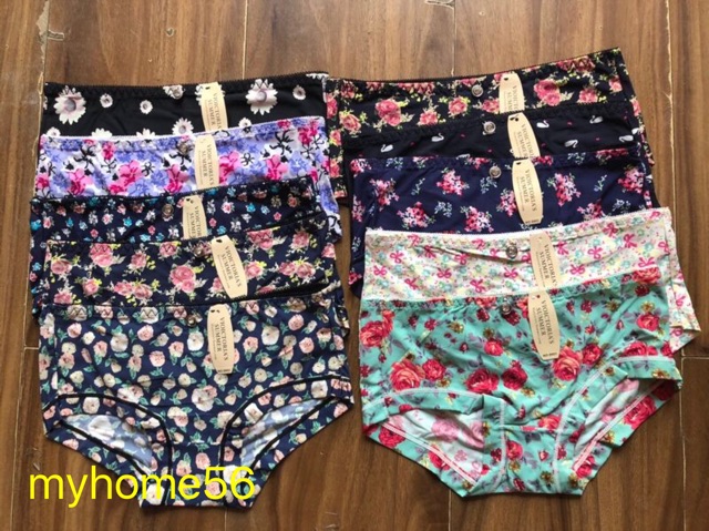 10 quần lót điều hoà siêu mát cạp thấp99.03 &lt;53kg vừa