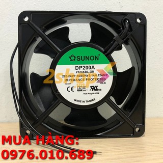 Quạt tản nhiệt AC Sunon DP200A 2123XBL, 220vac, 120x120x38mm