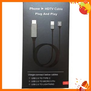 CÁP HDMI ĐA NĂNG TỪ ĐIỆN THOẠI LÊN TIVI