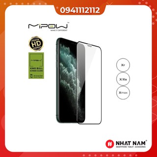 Kính Cường Lực IPhone Mipow - Công Nghệ Hiện Đại - Full tràn viền máy - Bo Viền Sát Mép