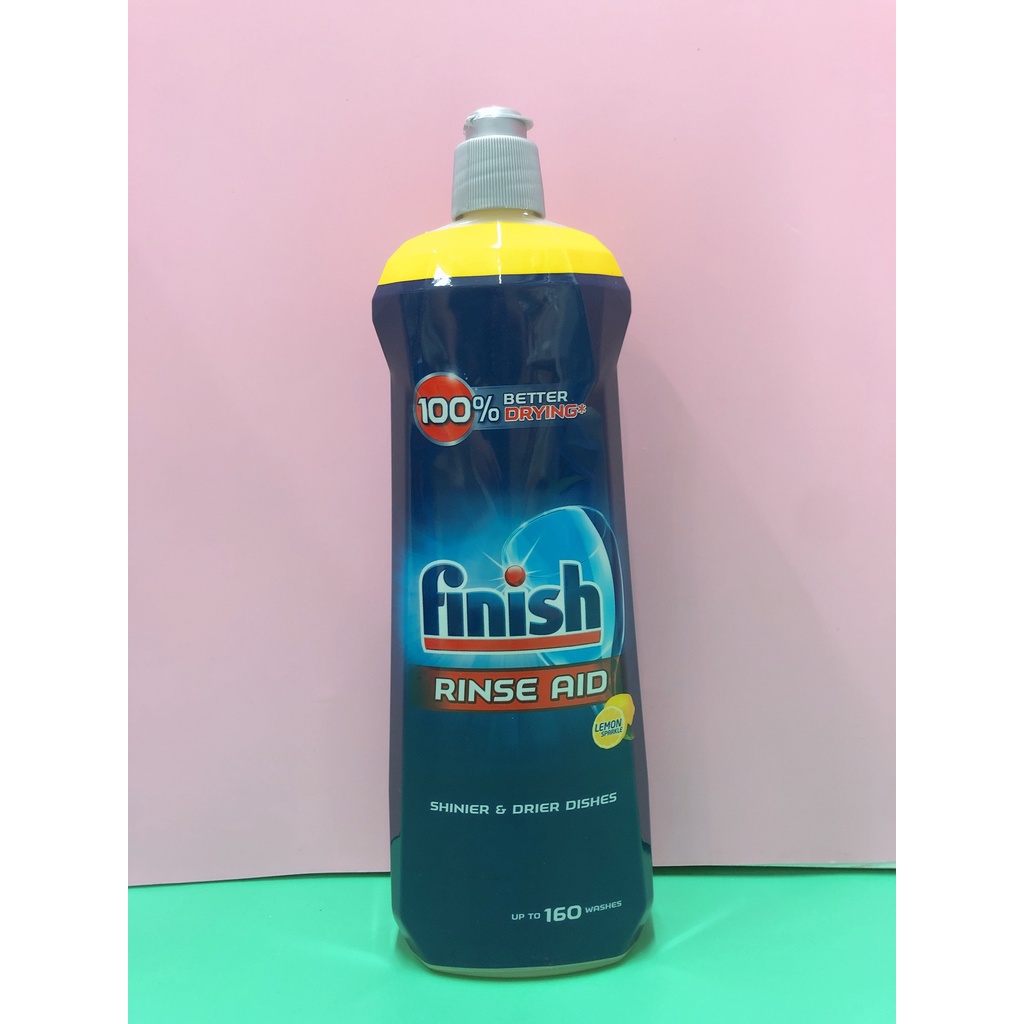 Nước làm bóng &amp; khô bát Finish 800ml chanh Đức
