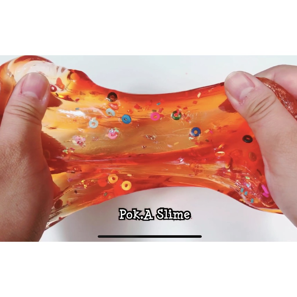 Slime Trick or treat - chất Clear slime