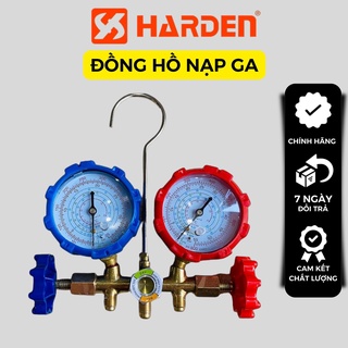 Bộ đồng hồ đôi nạp gas điều hoà, đo áp suất gas máy lạnh, kèm dây nạp chuyên dụng (bộ đồng hồ nạp ga cho thợ điện lạnh)