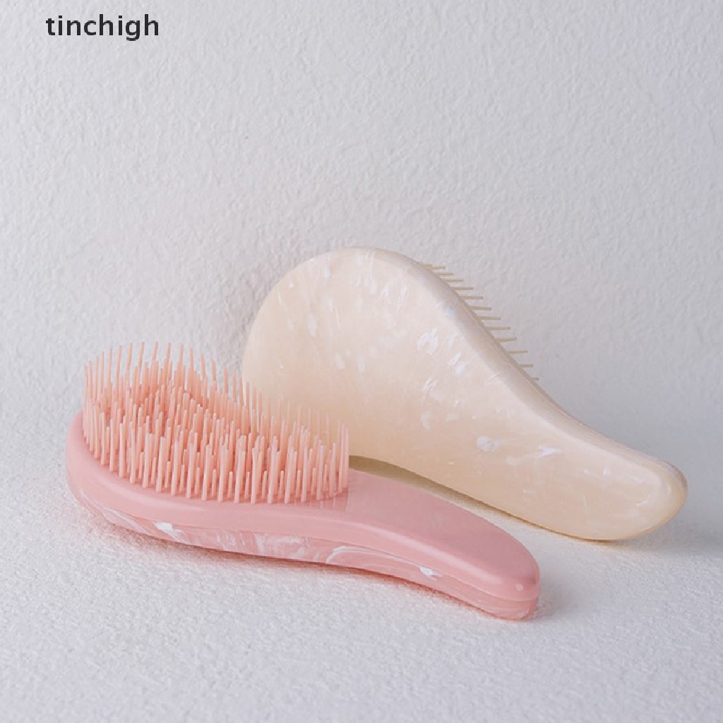 (Hàng Mới Về) Lược Chải Tóc Chống Tĩnh Điện Đính Đá Tam Giác