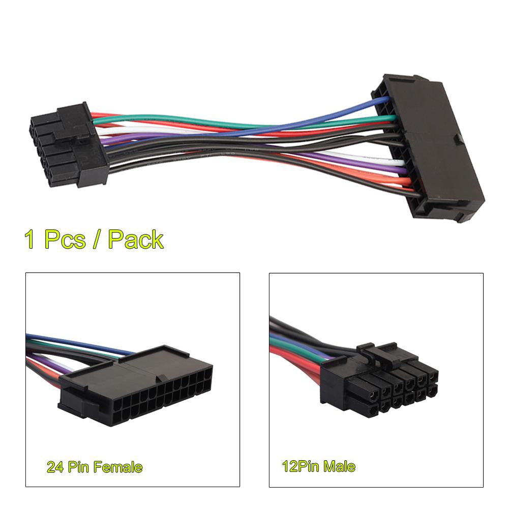 Dây cắm chuyển đổi 24 chân sang 12 chân PSU dành cho Acer Q87H3