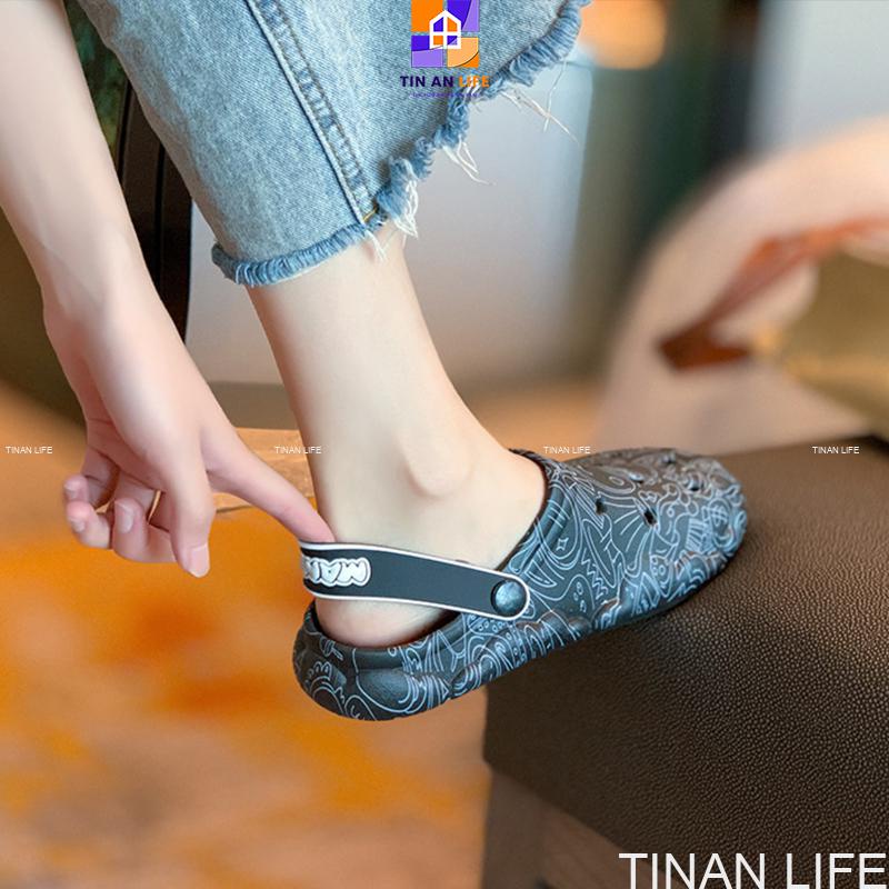 Dép Bánh Mì Cross MAMRO Nhiều Màu, Siêu Nhẹ, Chống Trượt, Cao 3cm