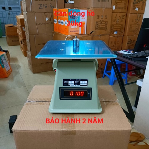 Cân đồng hồ điện tử tính tiền QUA - Q1 ( 30kg ) hiển thị 2 mặt ( bảo hành 24 tháng )