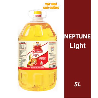 [ Grab, Now ] DẦU ĂN THƯỢNG HẠNG NEPTUNE LIGHT 5L