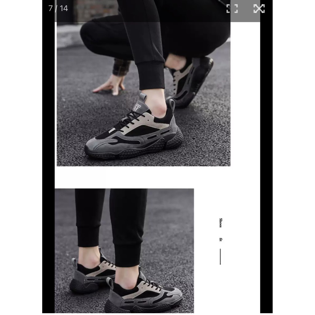 Giày Sneaker Nam= giày Thể thao nam Chất Da lộn, Siêu nhẹ, Êm chân,Tăng chiều cao phong cách trẻ trung mẫu hot 2021 | BigBuy360 - bigbuy360.vn