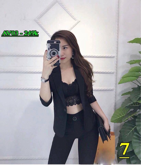 Áo Vest Blazer thiết kế vải trượt cao cấp | BigBuy360 - bigbuy360.vn