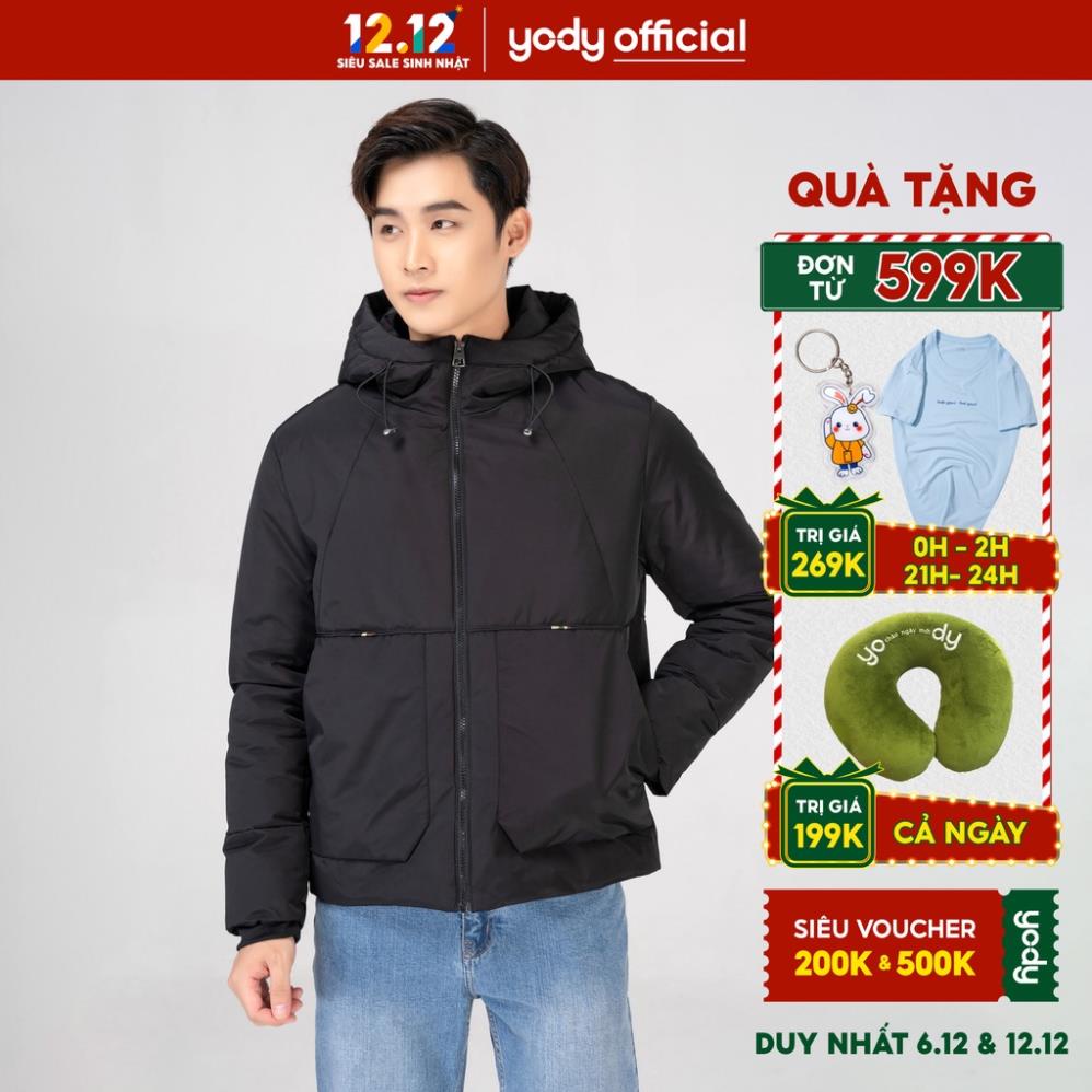Áo phao nam YODY đại hàn chất liệu bông mỡ siêu mảnh giữ ấm PHM3002 New ^^