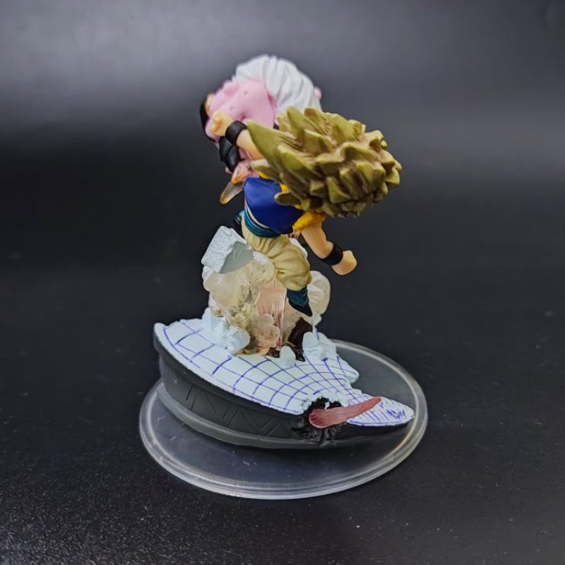 Mô hình chính hãng Bandai HG Dragon Ball Z Gotenks ssj3 và Buu