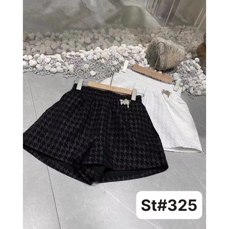 quần short xốp cạp chun kèm tag dio