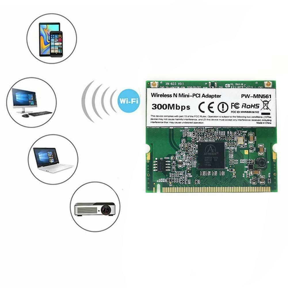 Thẻ Wifi Wlan 300m 802.11 B / G / N Ar9223 Mini Cho Acer B Toshiba Dell Ba Q6l6