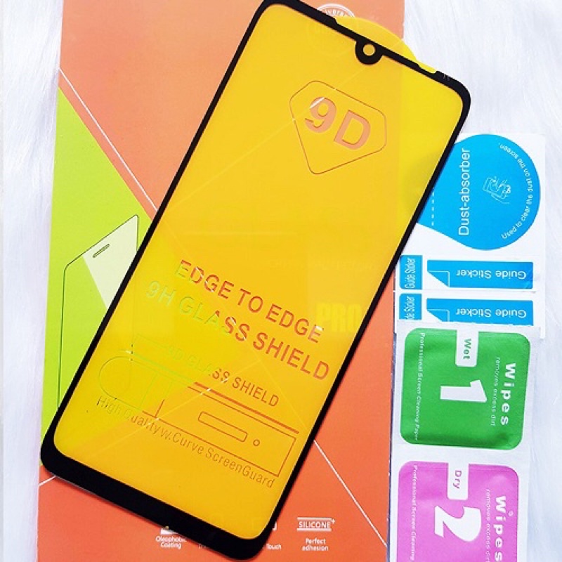 Oppo A12, A37, A39, A52, A53, A57, A59, A71, A83, A91, A92 kính cường lực full màn hình 9d tặng kèm giấu lau