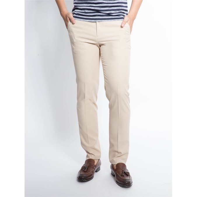 Quần âu nam Aristino dòng cao cấp vải mịn đẹp nếp ly vĩnh viễn  ATR015S7