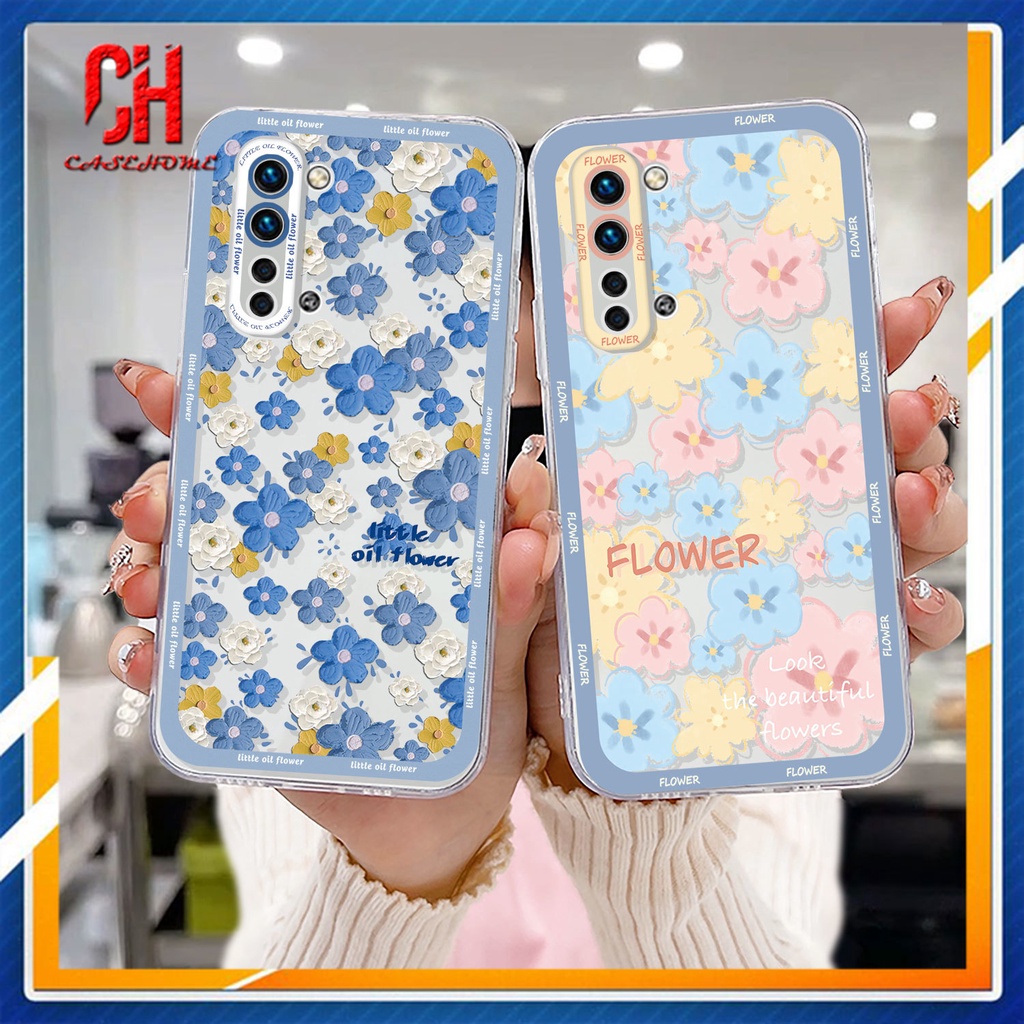 Ốp Điện Thoại Tpu Mềm Hình Hoa Cho Realme 5S 5 5S 5i C17 7i C11 2021 C21Y C31 C35 C15 C21 C25 C20 C3 C12 C2 C25S C1 C25Y C2 C3i 6i C20A realme Narzo 20 10 10A 20A 30A