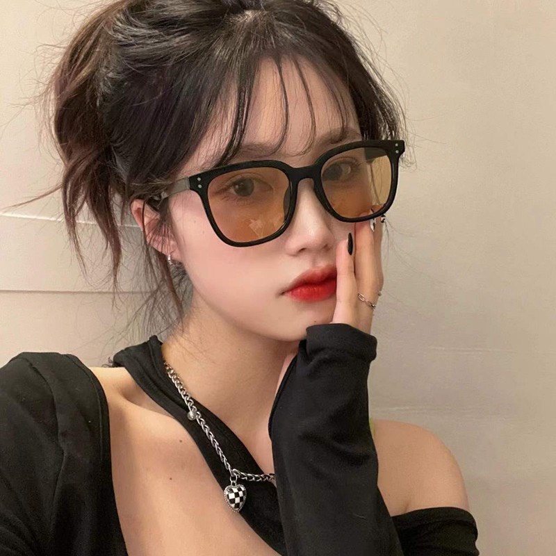 Mắt kính thời trang Unisex Form Vuông 636 phong cách Ulzzang