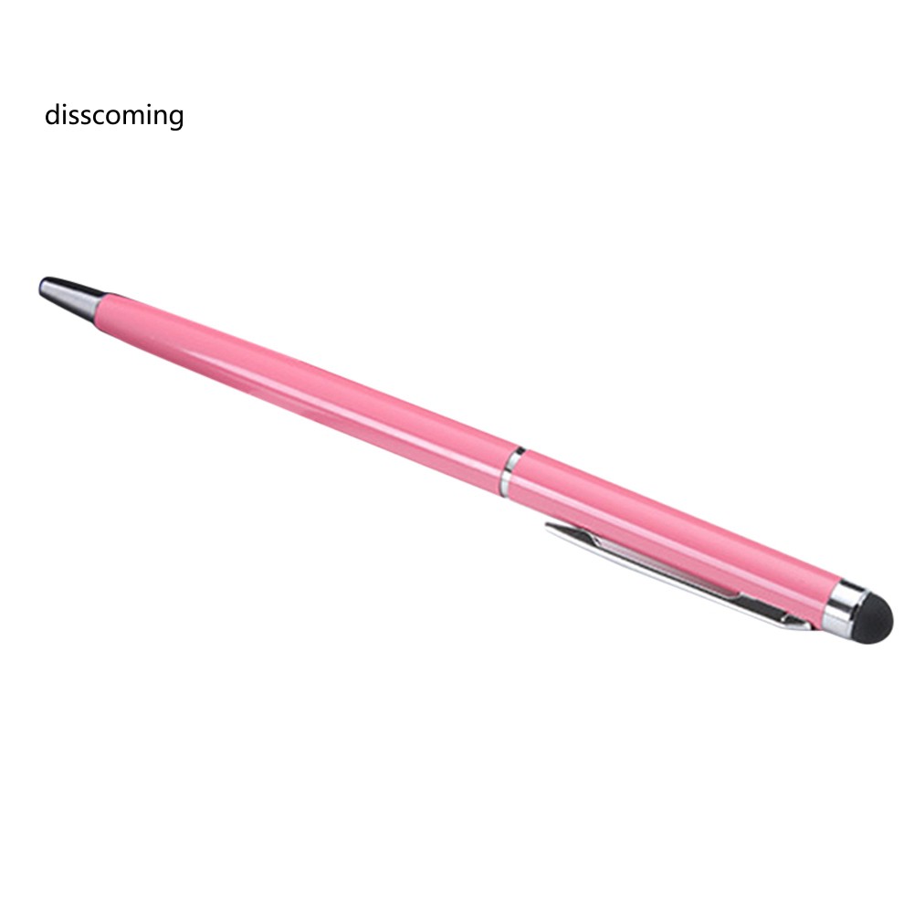 Bút Cảm Ứng Hai Đầu Bằng Kim Loại Cho Điện Thoại / Máy Tính Bảng