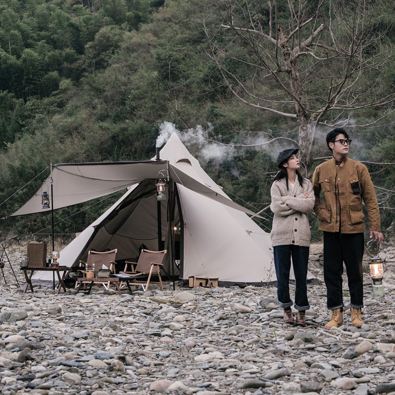 Lều Glamping 5-8 Người Phong Cách Mông Cổ Naturehike NH20ZP014