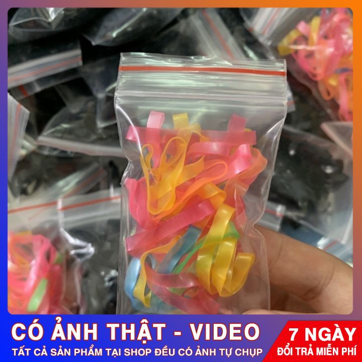 [DEAL 1k] Chun buộc tóc bạn gái, màu đen siêu dai