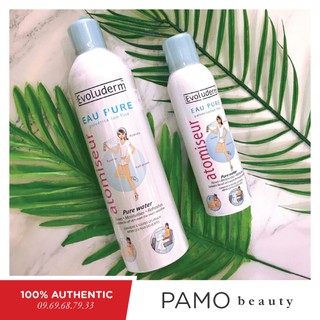 Xịt khoáng Evoluderm cấp ẩm làm dịu da (150ml/400ml)