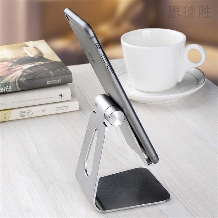 Giá đỡ stand nhôm cho điện thoại, máy tính bảng và Ipad Iphone có thể điều chỉnh góc nghiêng và gấp gọn Z6A Z4A