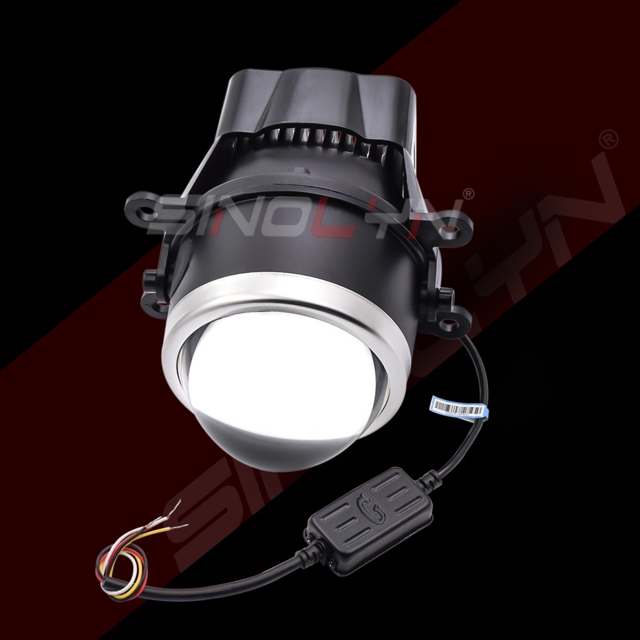 Đèn LED Sương Mù Ánh Sáng Xanh Dương D2H H11 HID Cho Mitsubishi Xpander / Outlander / Pajero / Galant / Grandis 3.0 inch