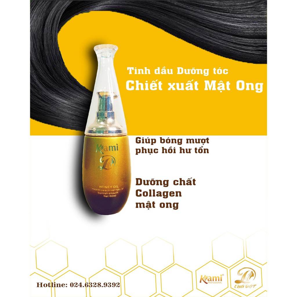 Tinh dầu dưỡng tóc chiết xuất mật ong-hương nước hoa Kami